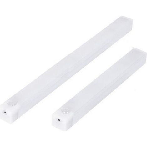 Lampe de nuit intelligente à induction de présence humaine LED tricolore à une lumière, portable et rechargeable, avec longue lampe magnétique. (1/5)