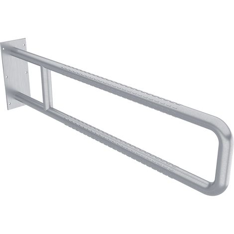 Main courante fixe pour personnes à mobilité réduite 900 mm, acier inoxydable Nimco (1/5)