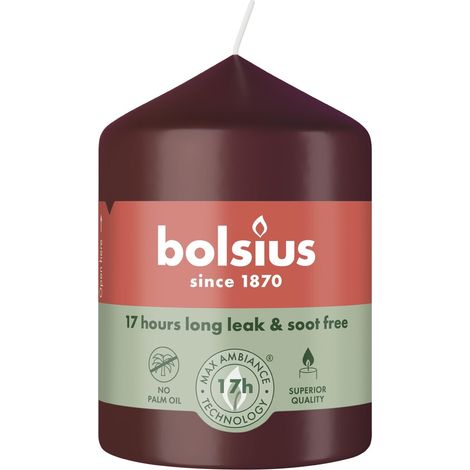 BOLSIUS Stumpenkerze - 6 Stück