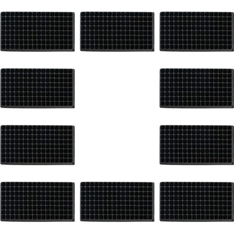 Palette de germination des graines de 10pcs 128 Les combinaisons de semis de jardin cellulaire ont commencé les graines de croissance des graines 80g (1/5)