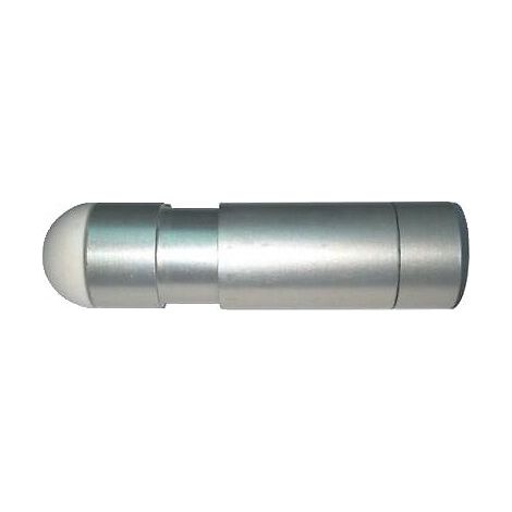 Butoir de plinthe à ressort aluminium anodisé diamètre 25 mm x longueur 92 mm - CIVIC