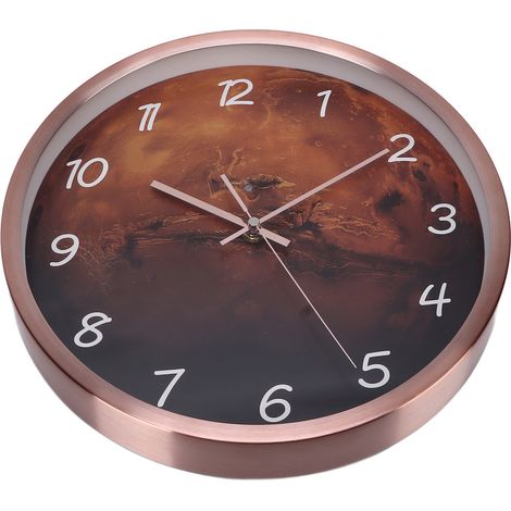 Horloge Murale LED Intelligente avec Commande Vocale, Éclairage Nocturne et Grands Chiffres (1/5)