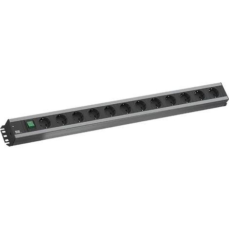 Bachmann Handwerkerleiste 12fach mit Schalter,2m Zul. 300.005 (1/2)