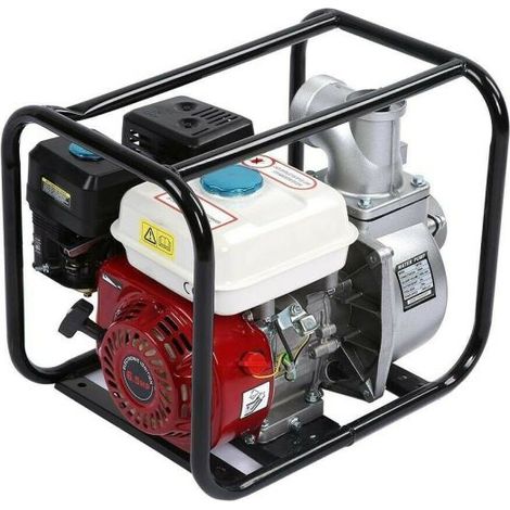 MOTOPOMPA AUTOADESCANTE A SCOPPIO 30MT 6,5 HP ASPIRAZIONE 8 MT