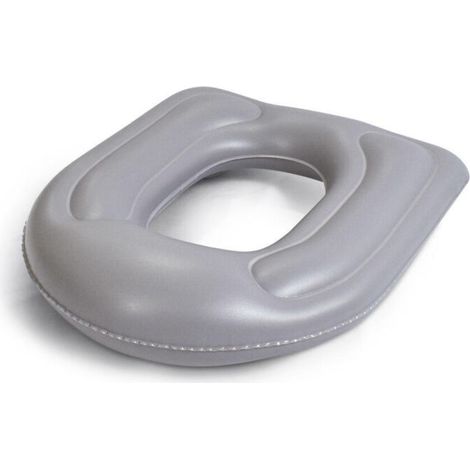 Coussin de siège de toilette gonflable, coussin surélevé en forme de donut, siège de toilette réglable en hauteur, soulagement (1/5)