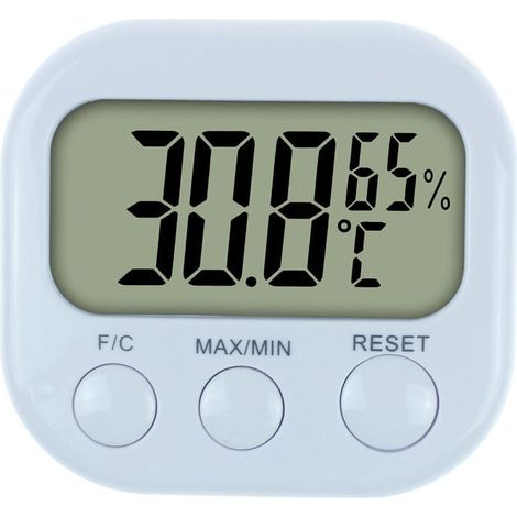 Innenthermometer-Hygrometer – Hohe Präzision – Digitale Temperatur- und Feuchtigkeitsanzeige