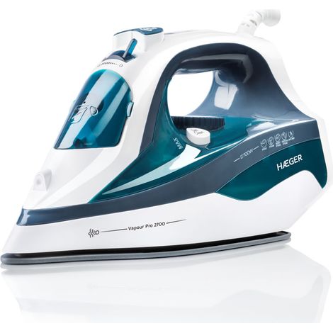 Haeger Vapour Pro 2700 Dampfbügeleisen blau leistungsstark (1/2)