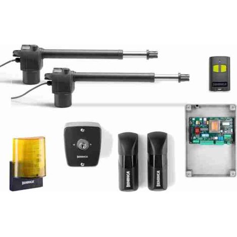 Beninca – Kit de motorisation de portail – Motoréducteur 230V – Charge max 2800N – Longueur vantail 2,5m – KBILL30M