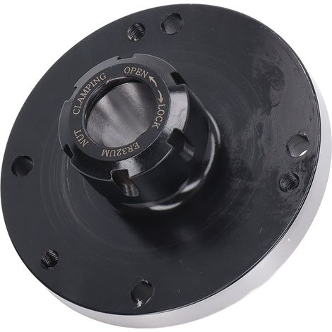 Porte-pince à 7 trous diamètre 125 mm hauteur 50 mm pour fraiseuse CNC tour gravure (1/5)