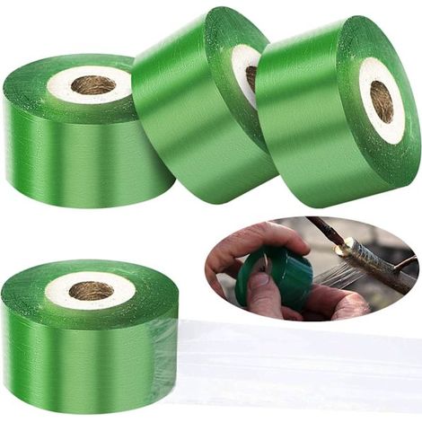 Filiyano-4 rouleaux de ruban de greffage transparent, film plastique biodégradable, auto-adhésif (1/5)