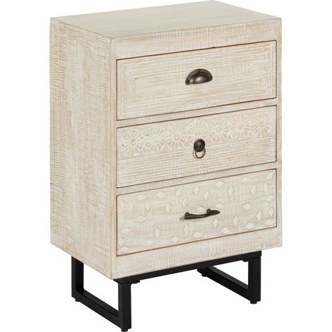Comodino ajay mango h73cm - Atmosphera créateur d'intérieur