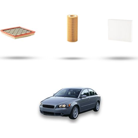Kit tagliando 3 filtri compatibile con Volvo S40 II 2.4 103Kw dal 2004 al 2009 (1/5)