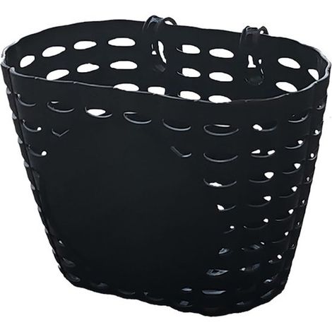 2 cestas para bicicleta,cesta para manillar de bicicleta infantil,niñas y bebés (negro) (1/5)