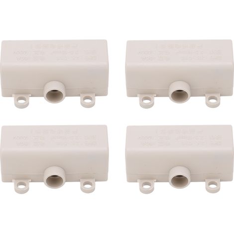 Lot de 4 connecteurs répartiteurs ZK 516, 1 vers 5, 1000 V, 80 A, conducteur en laiton, bornier en ligne haute puissance pour plafonnier (1/5)