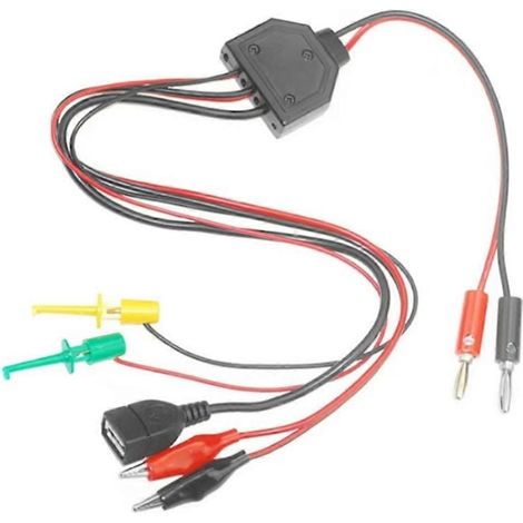 Câble de réparation de téléphone portable USB, câble d'alimentation CC, câble d'alimentation multifonction pour la réparation de téléphones portables (1/4)