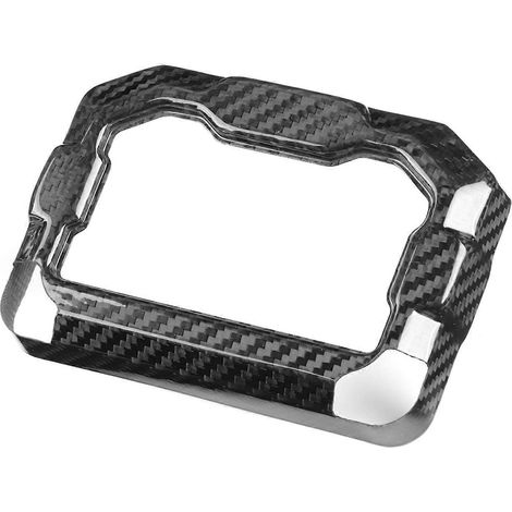 Instrumentenabdeckung aus Kohlefaser – Schutz für Instrumente und Zubehör – Motorrad-Umbau – Passend für Honda XADV150 2018