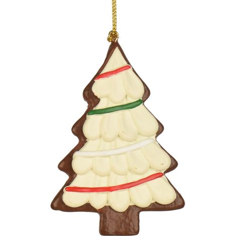 Plätzchen Tannenbaum Weißeschokolade - Polyresin