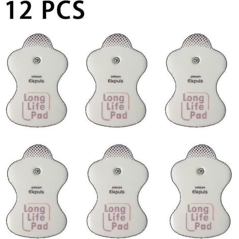 Électrodes de Remplacement pour Appareil de Massage Omron, Lot de 12 Pièces 6 Paires Longue Durée (1/5)