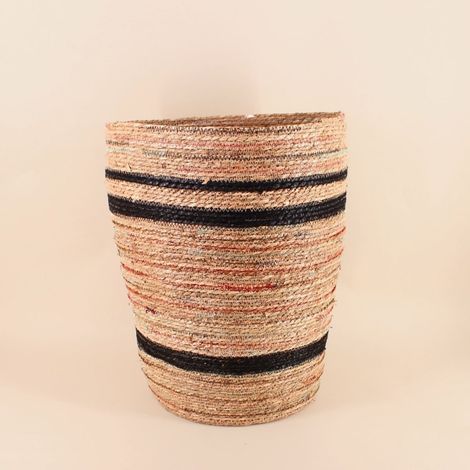 Panier haut en fibres naturelles 40x51cm