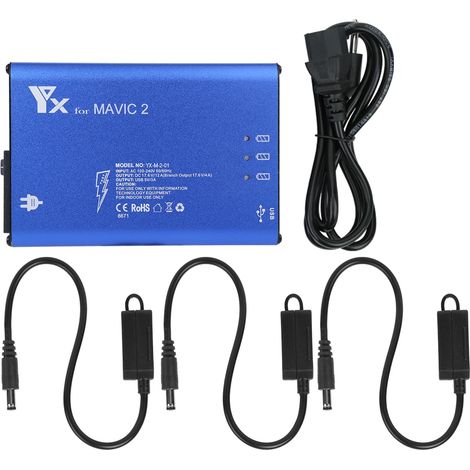 Chargeur de batterie professionnel pour drone DJI MAVIC 2 - Accessoire pratique et compatible. (1/5)