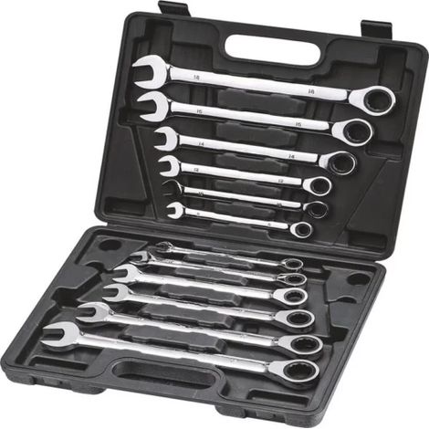 12 cles mixtes a cliquet en mallette EQUINOXE - 12785 (1/2)