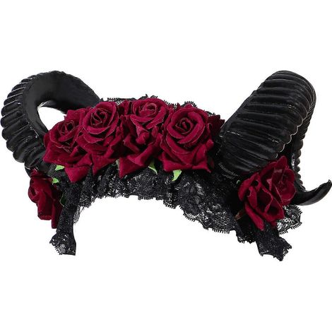 Coiffe originale en forme de corne de mouton pour Halloween et cosplay, par Lurrose (1 pièce) (1/5)