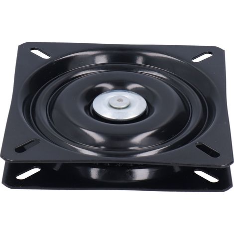 Plateau tournant à roulement à 360°, grande capacité de charge, facile à utiliser et à installer, base pour tabouret, idéal pour bar, maison ou bureau. (1/5)