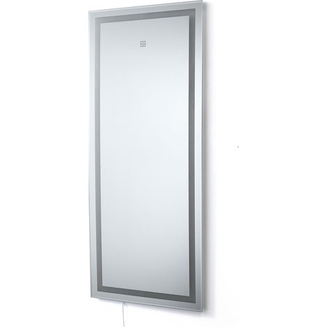 Espejo de pared con luz LED Touch 50x120 cm Illinois (1/4)