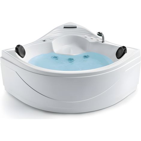 Baignoire balnéo d'angle 135x135 cm SWEET IMASSAGE (1/5)