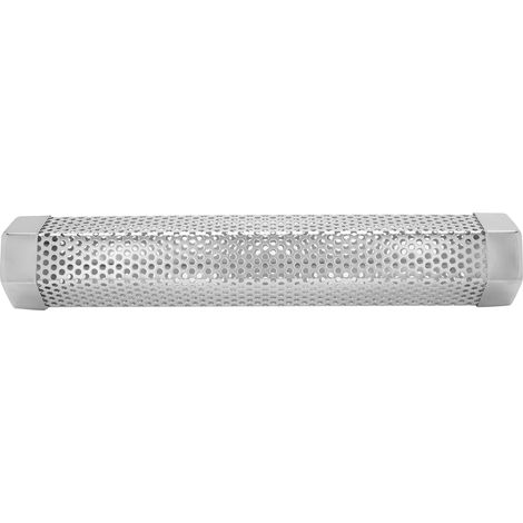 Tube fumoir BBQ en acier inoxydable 304, forme rhombique, accessoire de barbecue extérieur pour grillades au charbon de bois (1/5)
