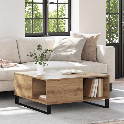 Couchtisch Artisan-Eiche 80 x 80 x 36,5 cm Holzwerkstoff