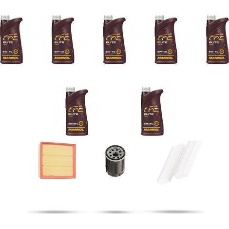 Kit tagliando 3 FILTRI e 7L OLIO compatibile con Nissan Navara (D40) 4.0 198kw Dal 2005 (1/4)
