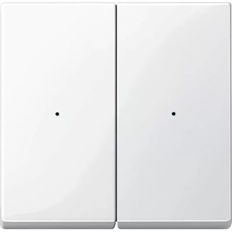 Merten Wippe 2t Schalt/Dimm polarweiß glänzend System M MEG5220-0319 (1/2)