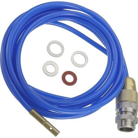 Apparecchio di pulizia per condutture d'acqua ad alta pressione, potente idropulitrice per tubi M22, M24 e 1/2 pollice con guarnizioni e lunghezza di 3 metri (1/5)