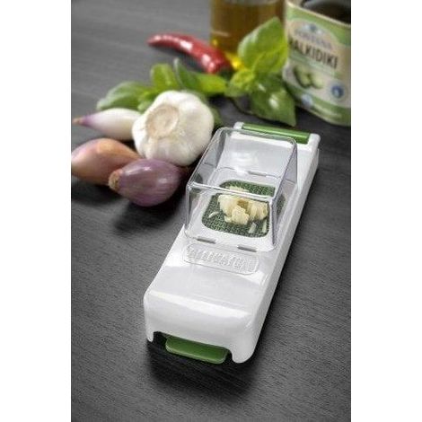Coupe légumes Alligator vert plastique inox 17x6x6 cm