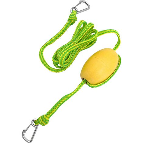 Corde de remorquage  Harnais de remorquage pour sports nautiques - Flottant avec crochet - Sangle lourde pour véhicules sports nautiques pagaie trucks bateau remorquage (1/5)