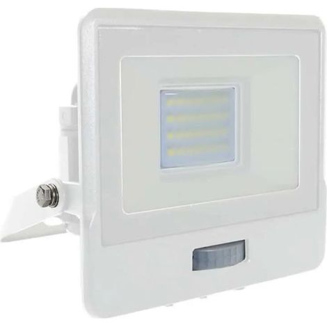 Foco LED Samsung V-TAC de 20 W con sensor PIR, blanco frío, IP65