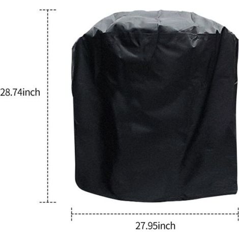 Housse Barbecue - Oxford 210D - Imperméable - Adaptée Gaz Charbon Électrique - XXS à XXL (1/5)