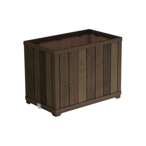 Pot de fleurs en plastique brun Keter 45,5 cm x 76 x 55 cm 1 pc.