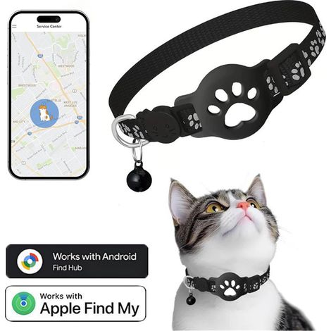 Nouveau collier pour animaux de compagnie transfrontalier à double système iOS Localisateur global Google Localiser mon appareil (1/5)