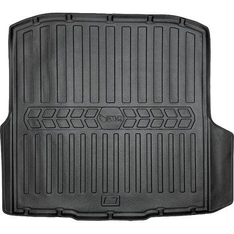 Alfombrilla de maletero Skoda Octavia III A7 2013-2019 Estate, con huecos laterales (1/5)