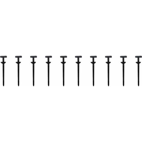 Lot de 10 boucles d'attache de câble en nylon, outils de réparation automobile, support autobloquant pour fixer les garde-boues, protections moteur (1/5)