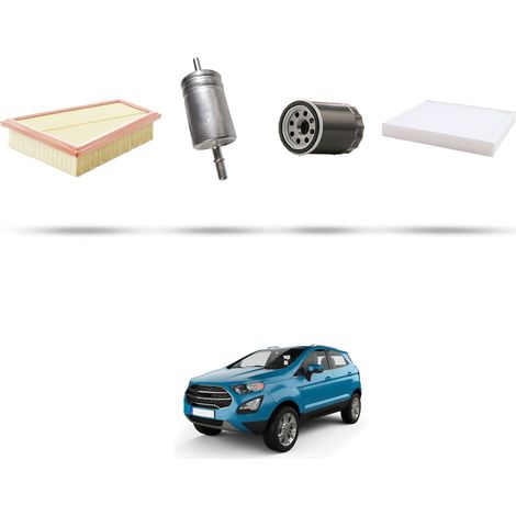 Kit tagliando 4 filtri compatibile con Ford Ecosport 1.0 Ecoboost 92kw dal 2014 (1/5)