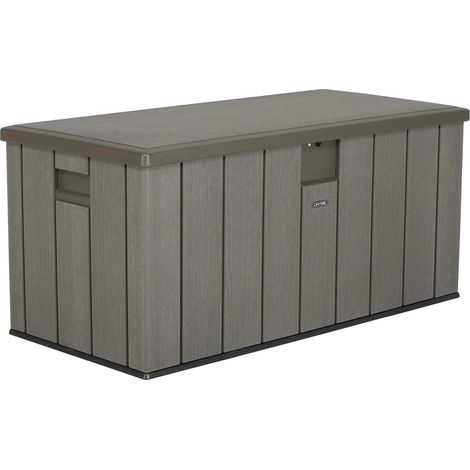 Lifetime Heavy-Duty Outdoor Storage Deck Box (150 Gallon)