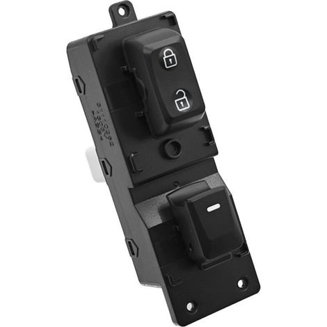 93576-A7200 Interrupteur simple pour lève-vitre électrique, compatible avec les Hyundai Kia Cerato et Forte 2013-2017, commande la vitre électrique d'une seule porte.
