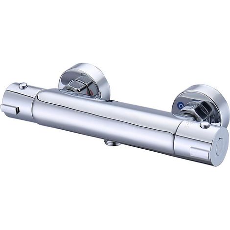 Robinet de douche dissimulé avec bouton de sécurité, réactif et économiseur d'eau (1/3)