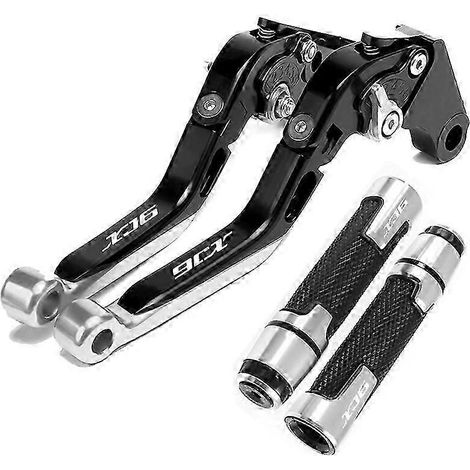 Accessoires moto : guidon CNC réglable, pliable, extensible, leviers de frein et d'embrayage pour XJ6 Diversion 2009-2020 (R) (1/5)