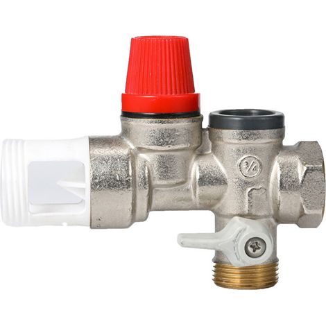 Soupape de décharge de pression unidirectionnelle de stockage thermique soupape de sécurité de chauffe eau dispositif de sécurité de décharge de pression soupape d'échappement (1/5)