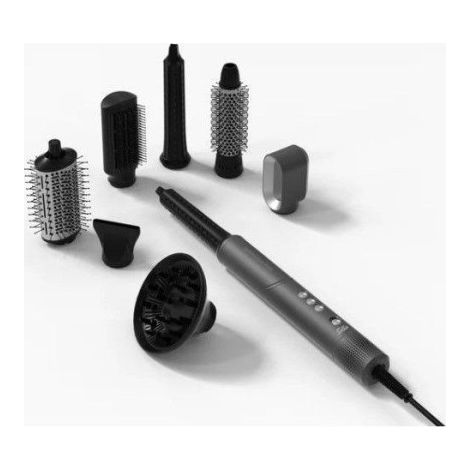 Multistyler - SOLIS - StyleVolution Multi - 1300 W - 3 températures - 8 accessoires - Gris (1/5)
