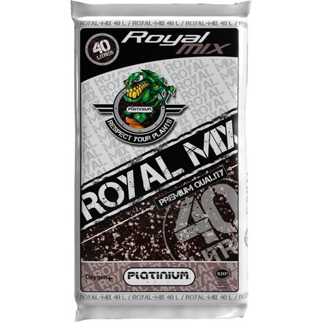 Terreau Royal-Mix Platinium soil - 40 litres 15% perlite floraison Biologique (1/3)